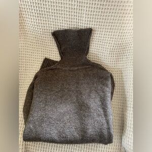 Cozy Brown Turtleneck Sweater